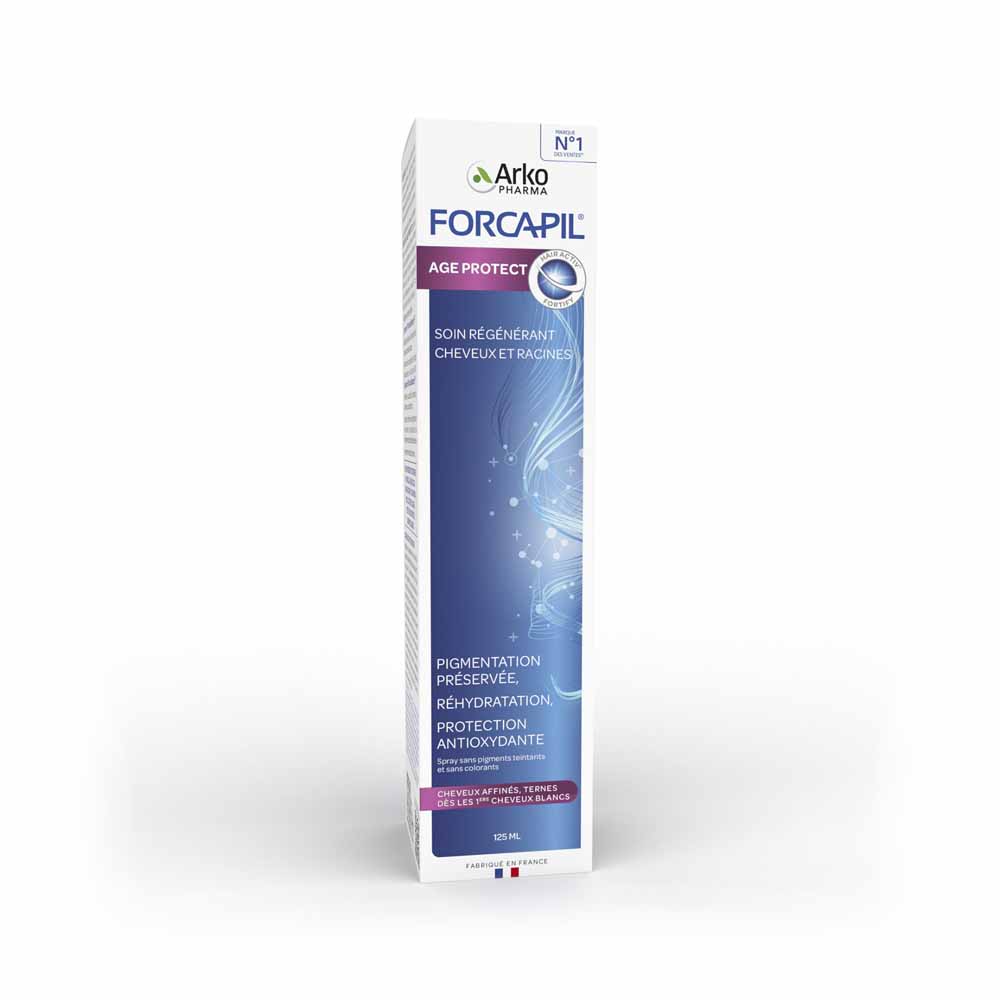 Arkopharma Forcapil Age Protect Cuidado regenerador del cabello y las raíces 125 ml