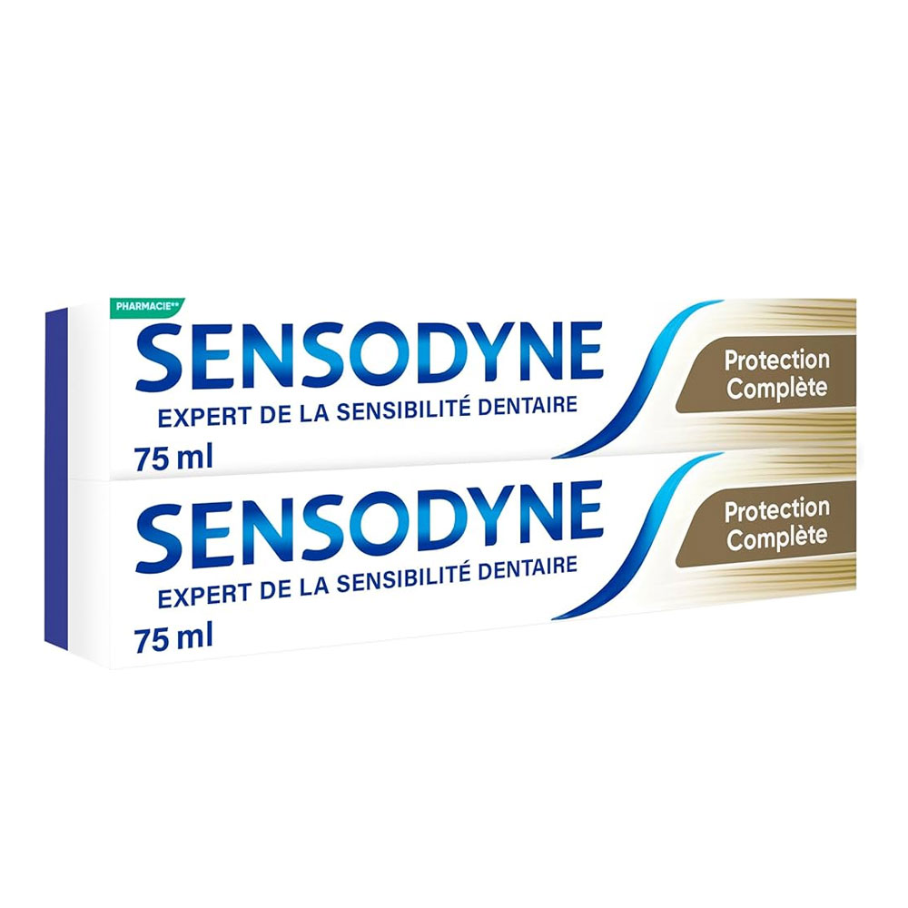 Sensodyne Dentífrico protección total 2x75ml