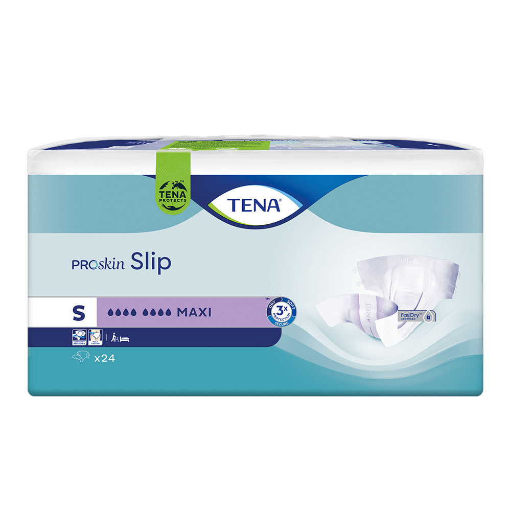 Tena Proskin Slip Maxi Absorb + para incontinencia urinaria Talla S x24
