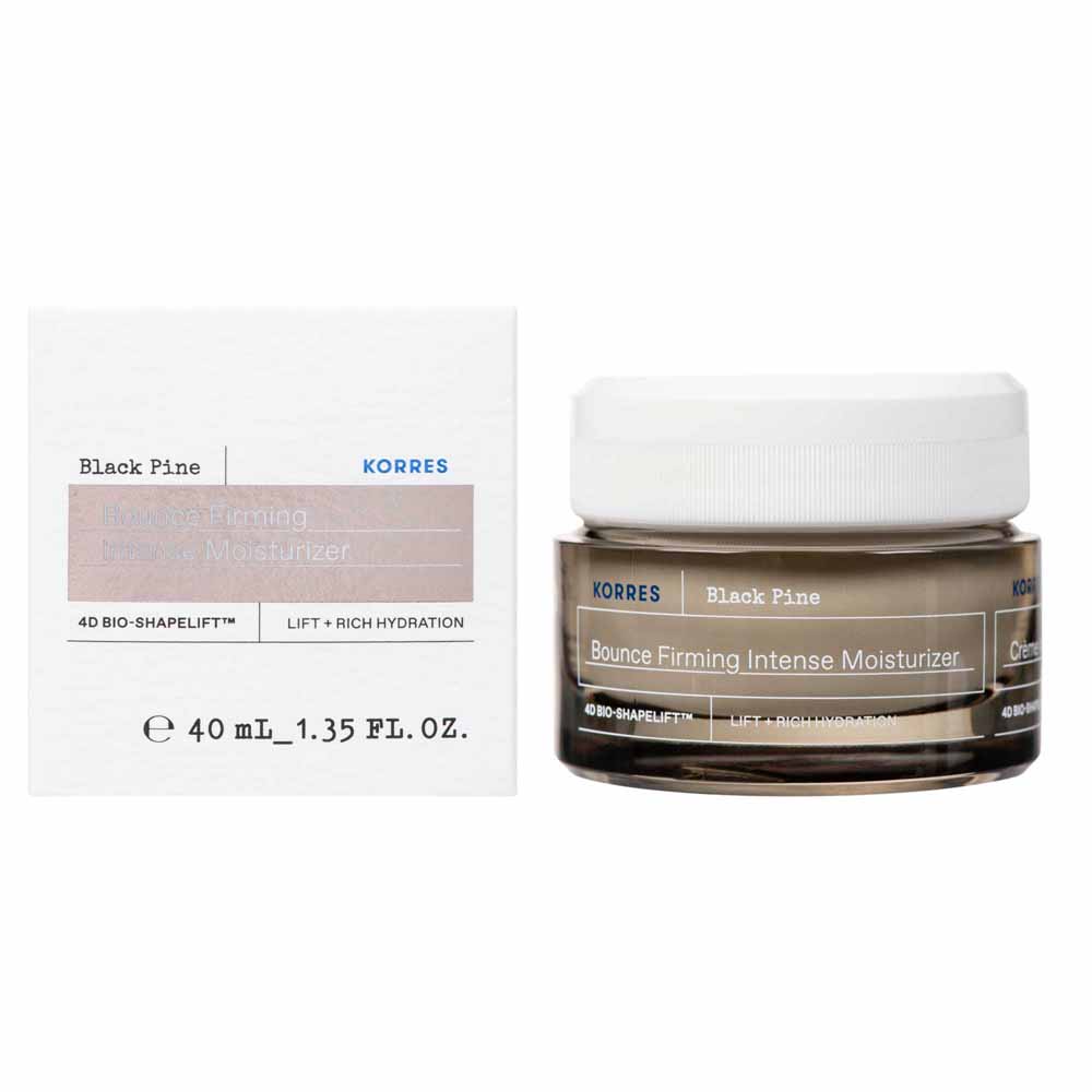 Korres Pino Negro 4D - BioShapeLift Crema de Día Reafirmante + Rebote Piel seca 40 ml