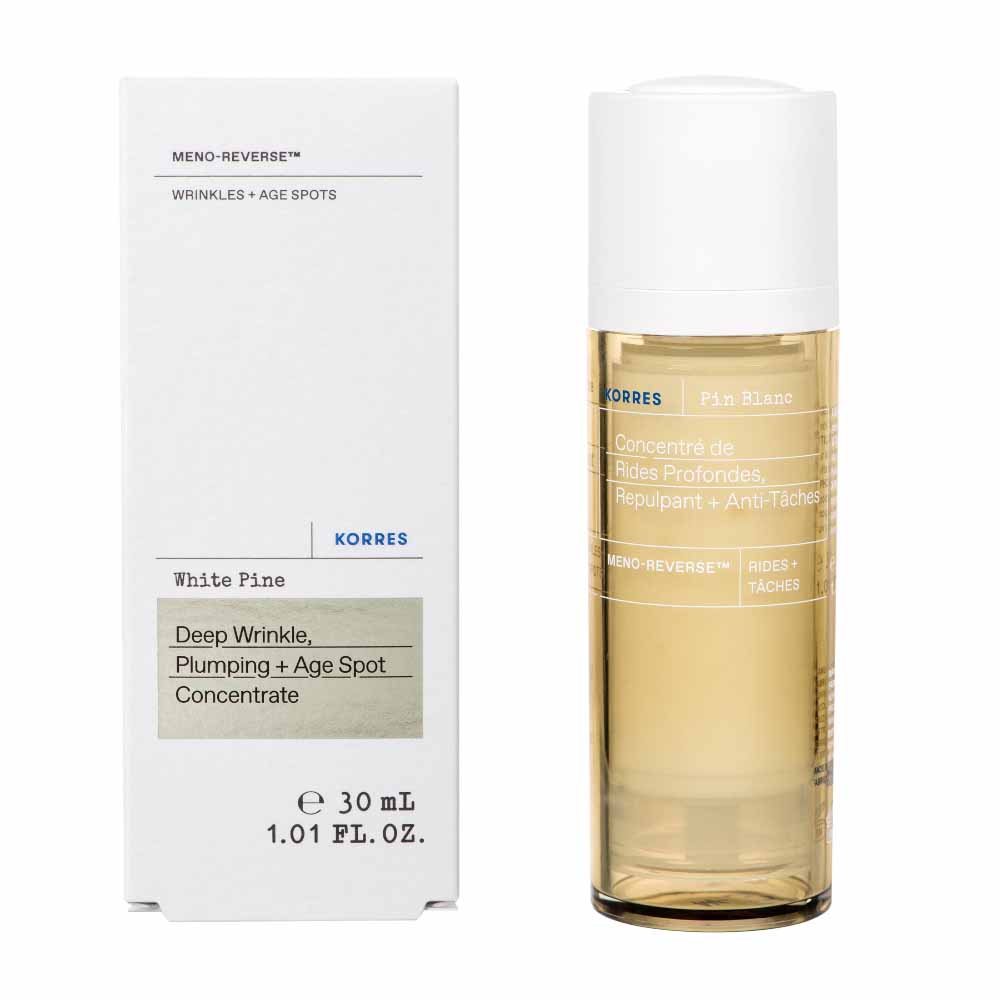 Korres Pino Blanco - MenoReverse Serum Concentrado Antiarrugas y Antimanchas 30 ml