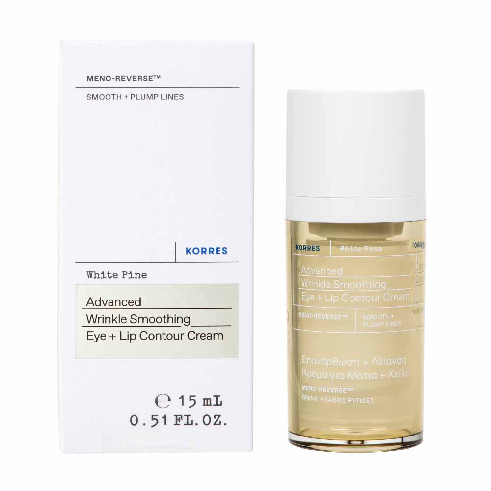 Korres Pino Blanco - MenoReverse Contorno de ojos y labios Lissea 15 ml