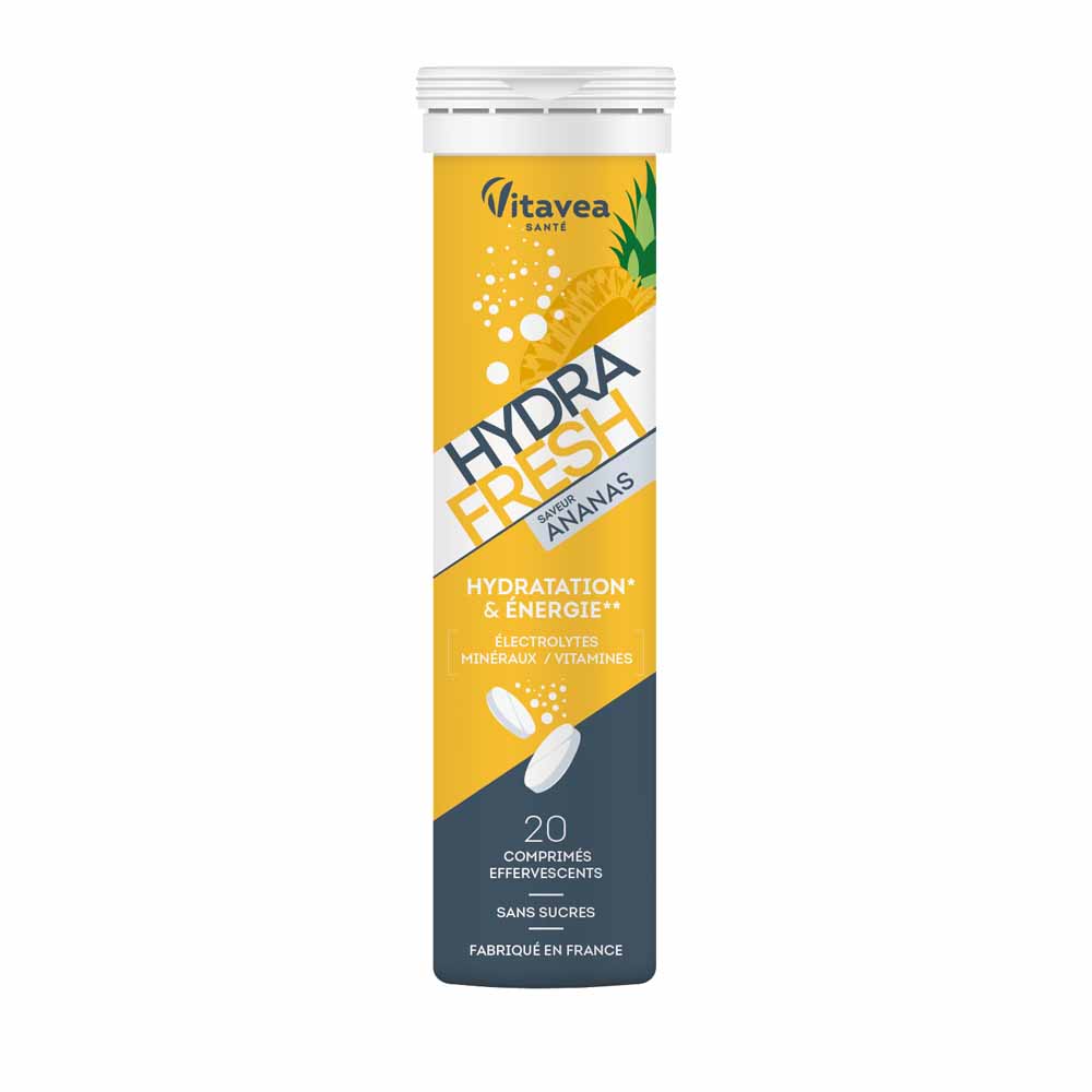 Vitavea Santé HidraFresh hidratación y energía 20 comprimidos efervescentes