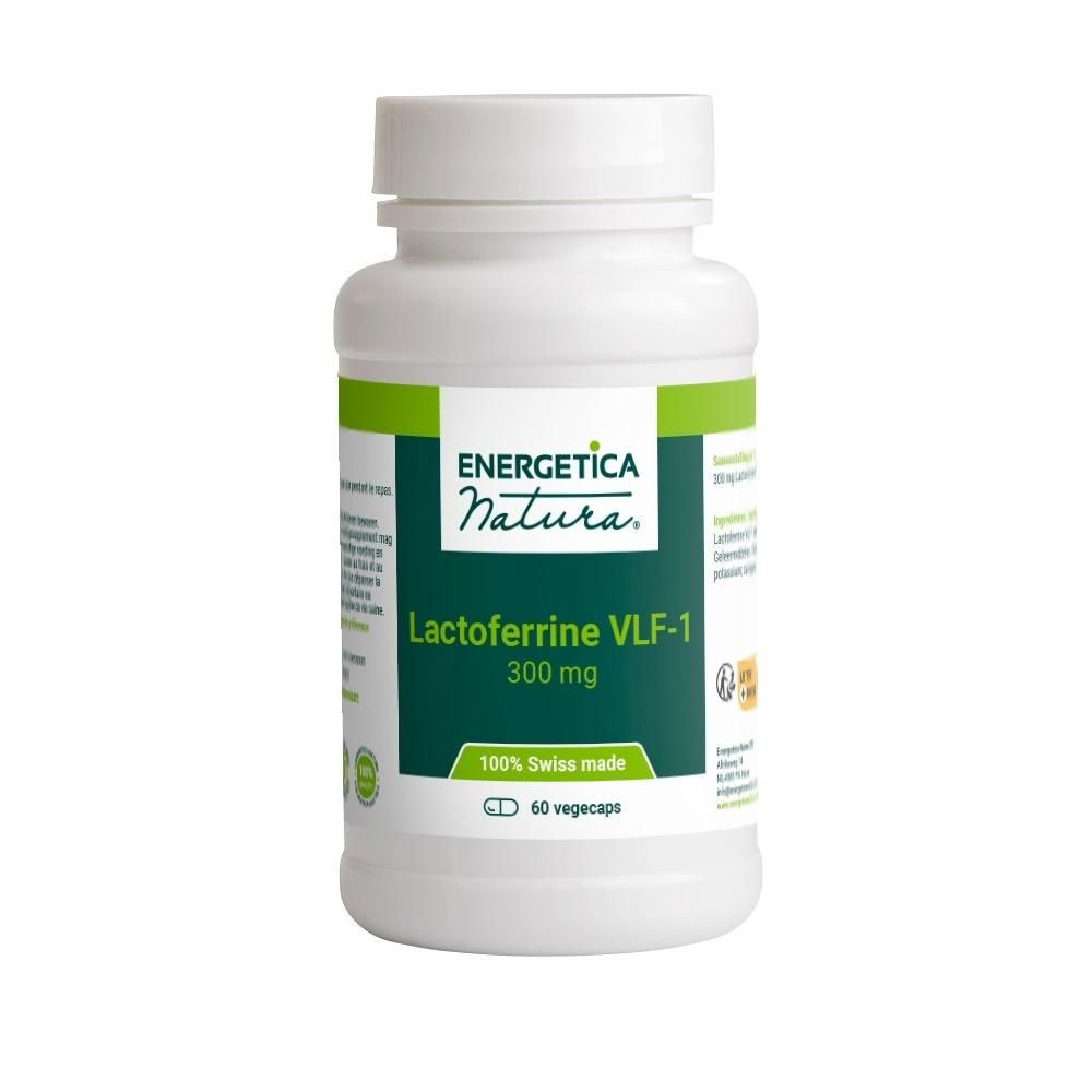 Energetica Natura Lactoferrina VLF-1 300 mg 60 cápsulas