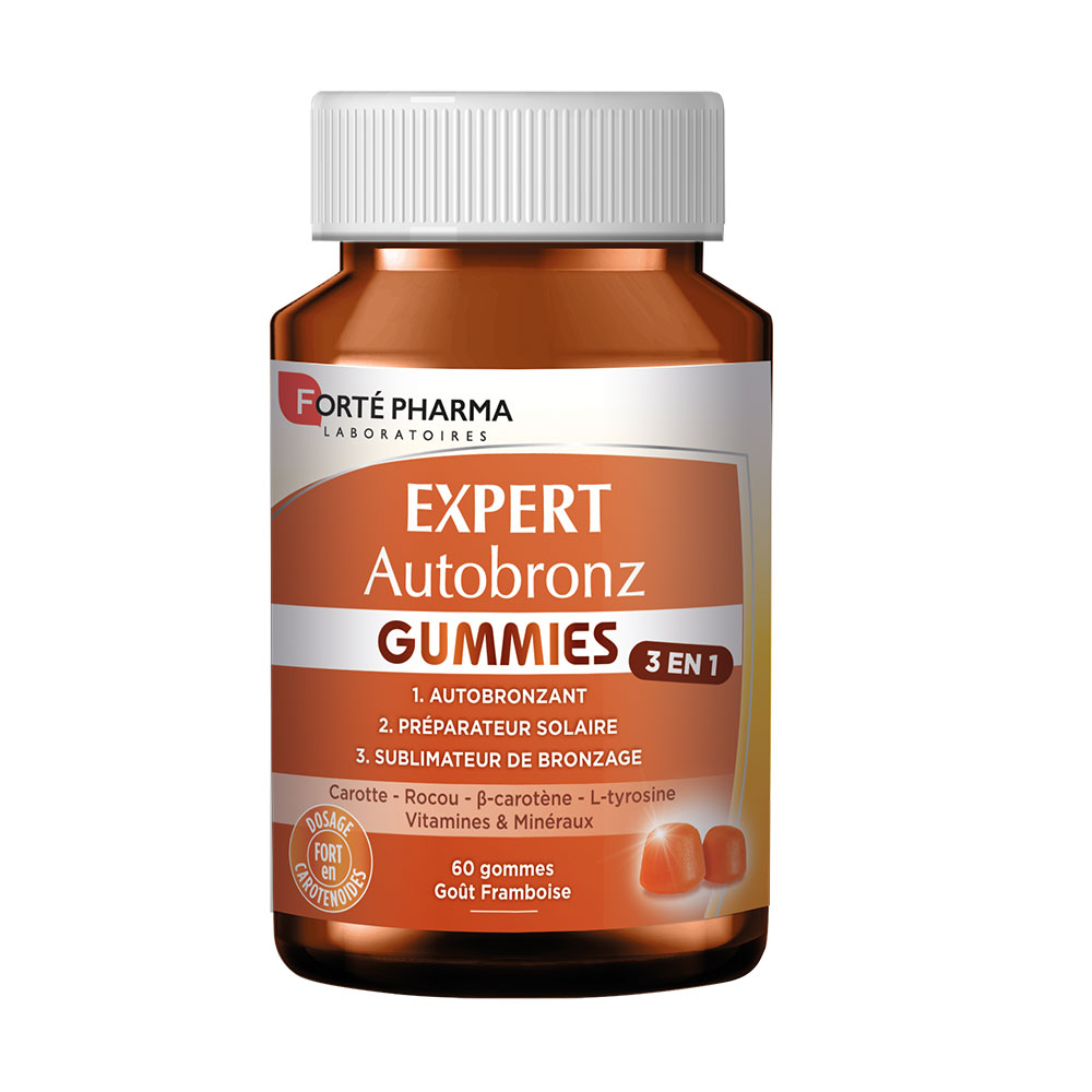Forté Pharma Expert AutoBronz Autobronceador 60 gominolas