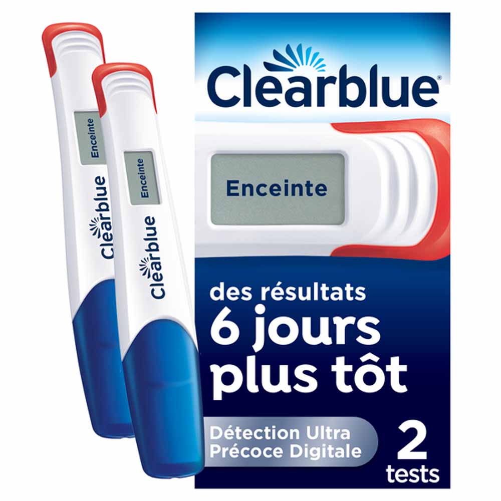 Clearblue Pruebas de embarazo Ultra-tempranas x2