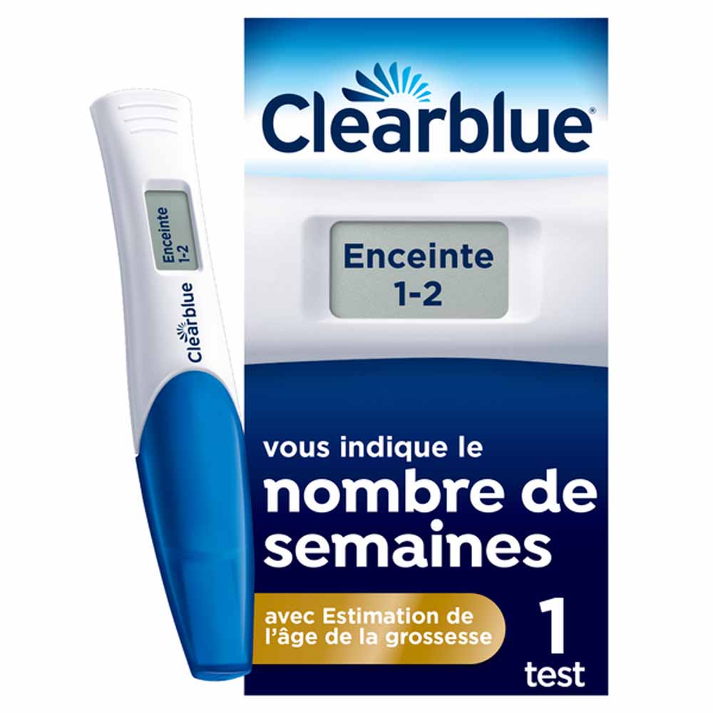 Clearblue Prueba de embarazo digital con estimación 1 Test