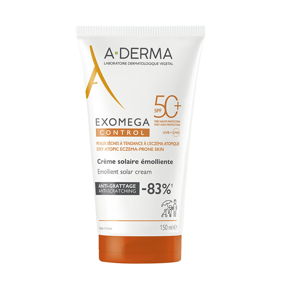 A-Derma Exomega Control Crema emoliente anti-rascado SPF50+ 150 ml