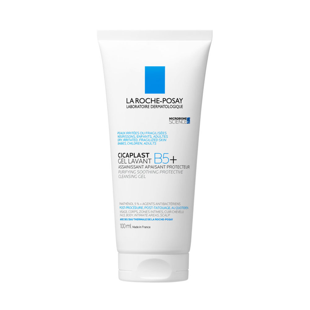 La Roche-Posay Cicaplast Gel limpiador B5 purificante calmante protector 100