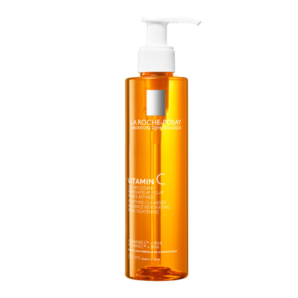 La Roche-Posay Pure Vitamin C Gel espumoso renovador luminosidad poros afinados 200 ml