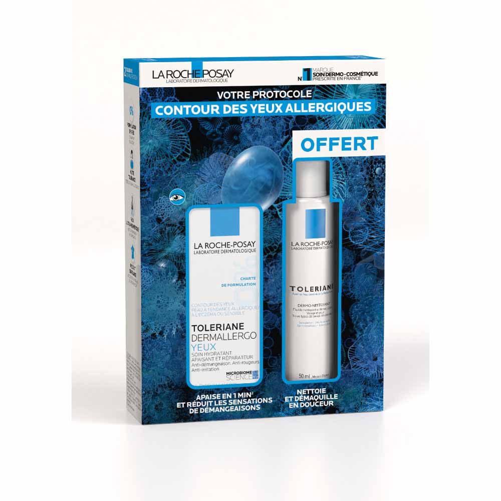 La Roche-Posay Toleriane Dermallergo Ojos 20ml Dermo-limpieza ofrecida