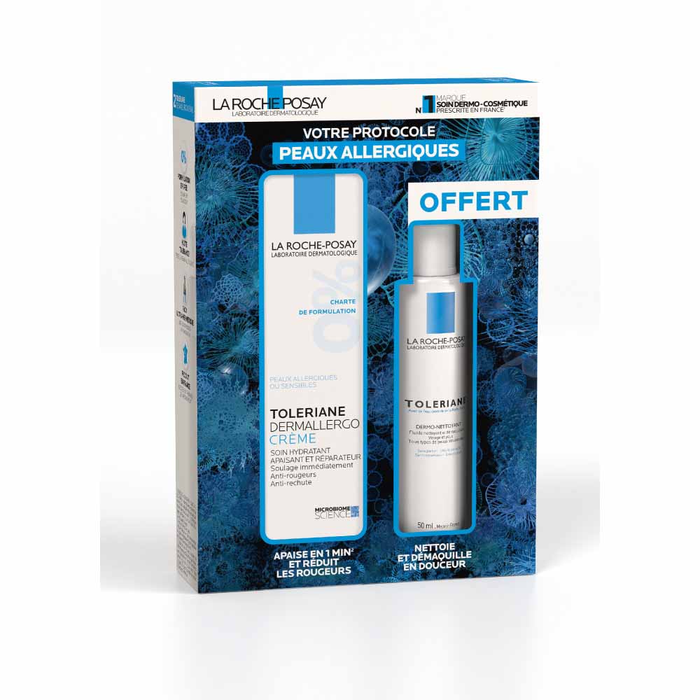 La Roche-Posay Toleriane Dermallergo Crema 40ml + Dermo-Limpiador Gratis