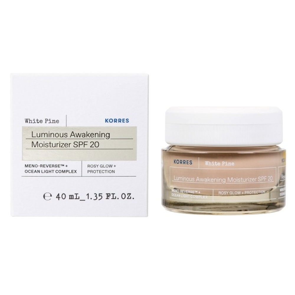 Korres Pino Blanco - MenoReverse Luminera Crema Despertar SPF20 40 ml