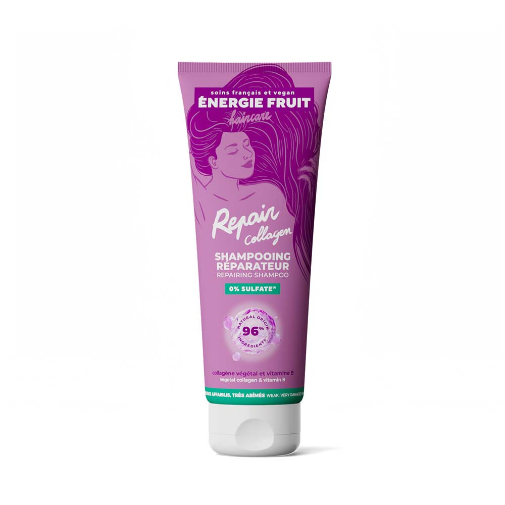 Energie Fruit Champú reparador con colágeno vegetal y vitamina B 250 ml