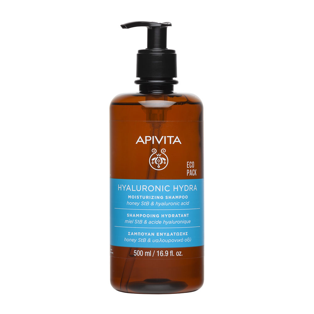Apivita Hyaluronic Hydra Champú Tous Types de Cheveux 500ml