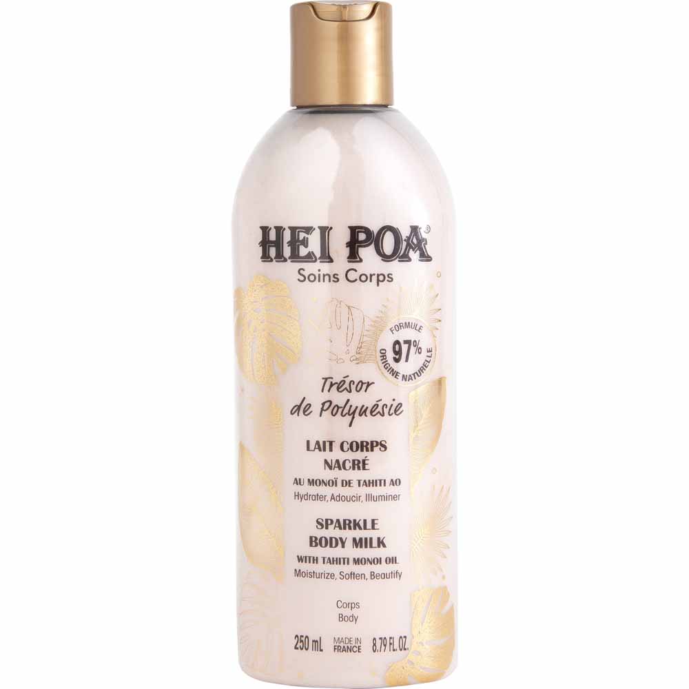 Hei Poa cuidado corporal Loción corporal nacarada Trésor de Polynésie 250 ml