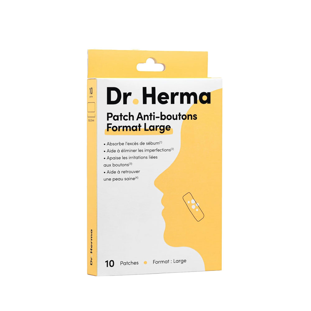 Dr. Herma Parche antiimperfecciones formato grande 10 unidades