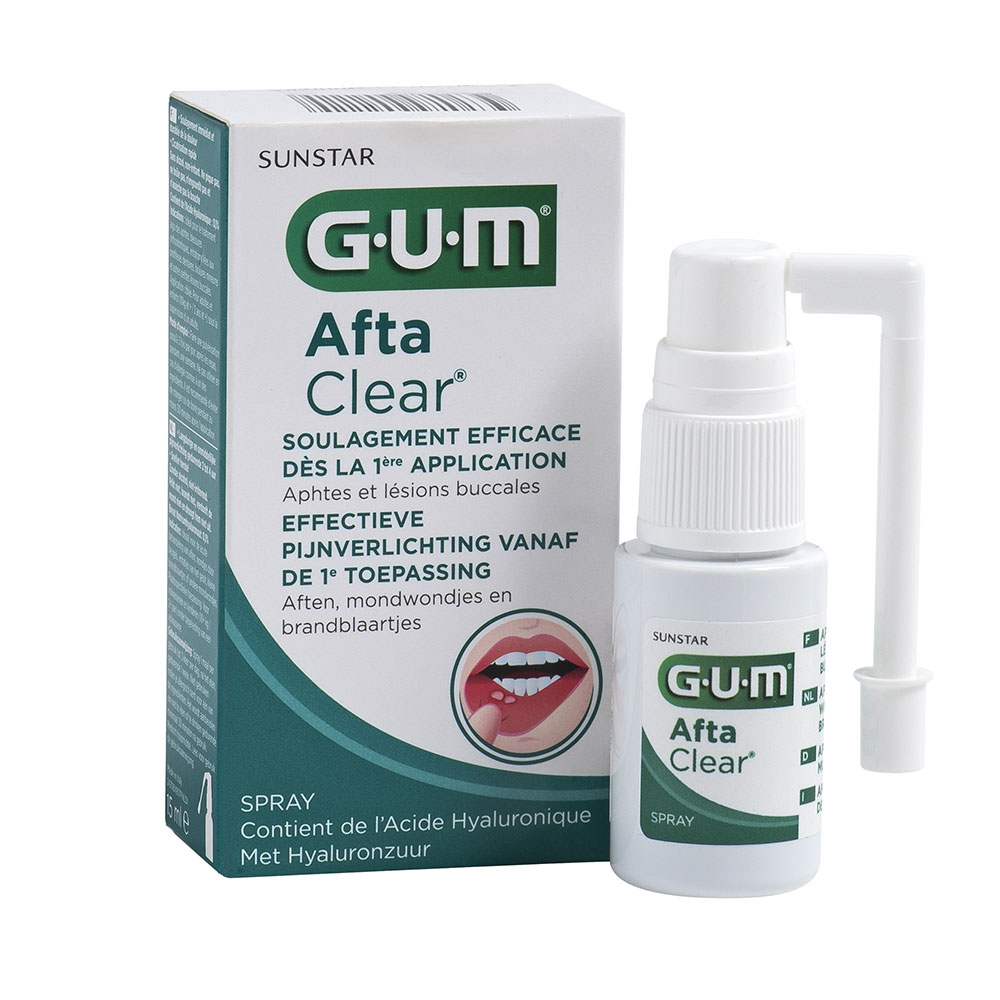 Gum AftaClear Spray aftas y heridas bucales 15ml