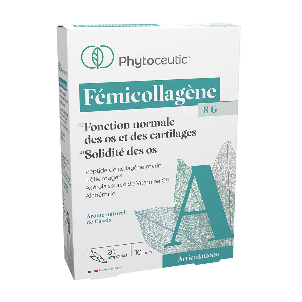 Phytoceutic Articulaciones Fémicollágeno 8 g 2 x 20 ampollas