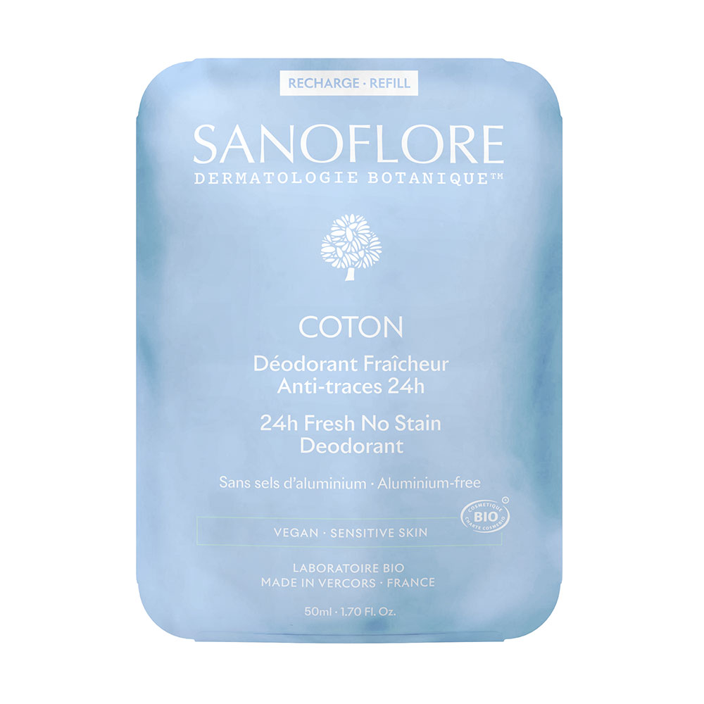 Sanoflore Recambio desodorante 24 horas Algodón 50 ml