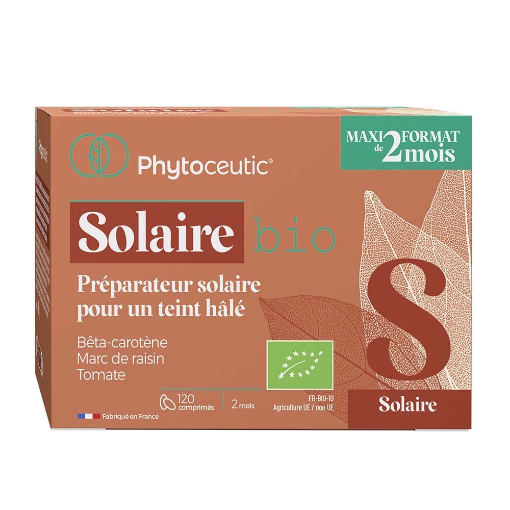 Phytoceutic Cuidado solar bio piel bronceada 120 comprimidos