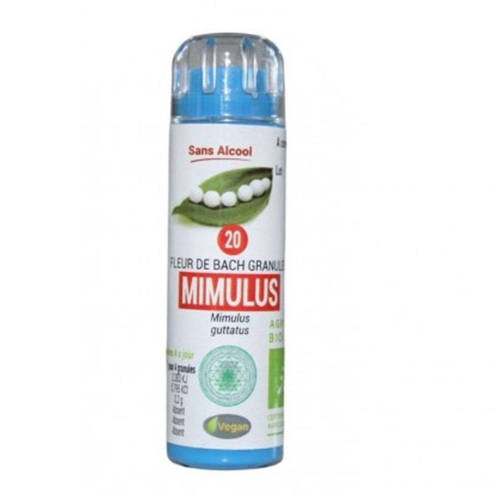 Kosmeo BACH BIO N°20. GRÁNULOS DE MIMULUS 120 granules