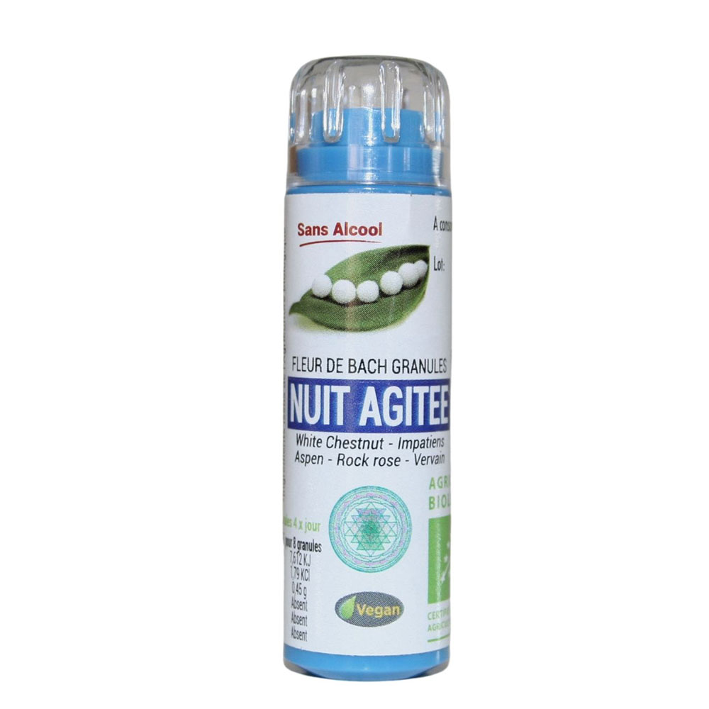 Kosmeo Complejo Bach Bio Noches Agitadas Granulos 120 granules