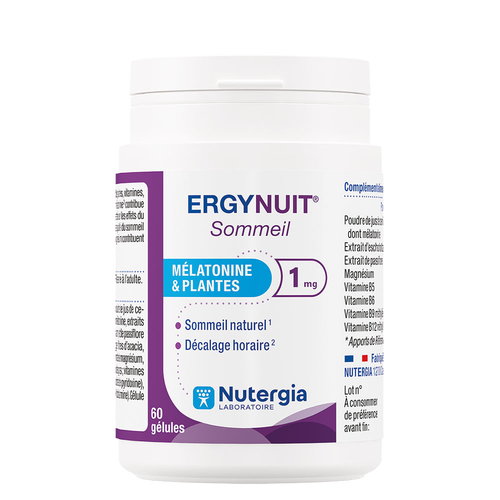 Nutergia ErgyNuit sueño natural 60 cápsulas