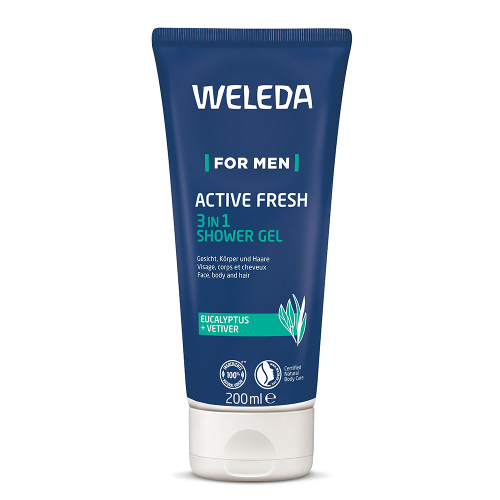 Weleda Active Fresh Hombre Gel De Ducha Energizante 200ml