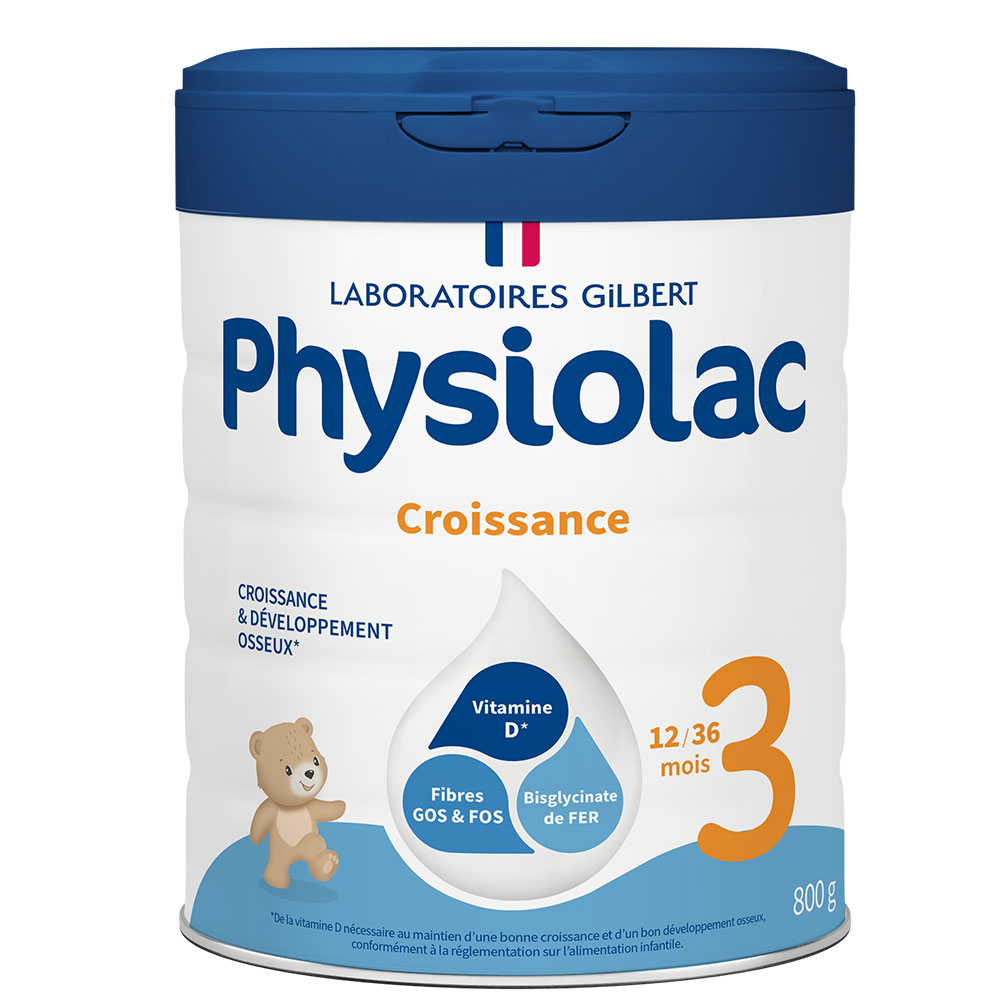 Physiolac 3 Leche en polvo de 1 a 3 años 800g