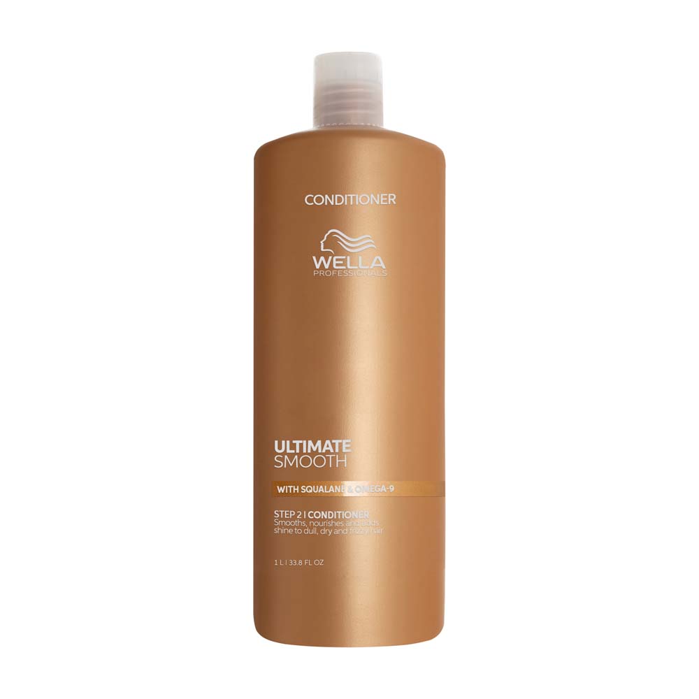 Wella Professionals Ultimate Smooth Acondicionador nutritivo Cabello seco, apagado o encrespado 1l