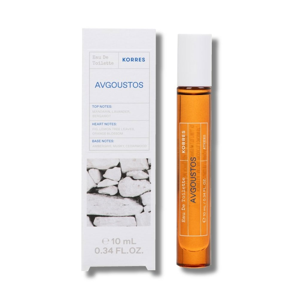 Korres Agua de Tocador Augustos Eau de Toilette Roll-on 10 ml