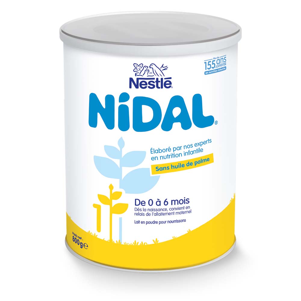 Nestlé Nidal Leche en polvo 1 de 0 a 6 meses 800 g