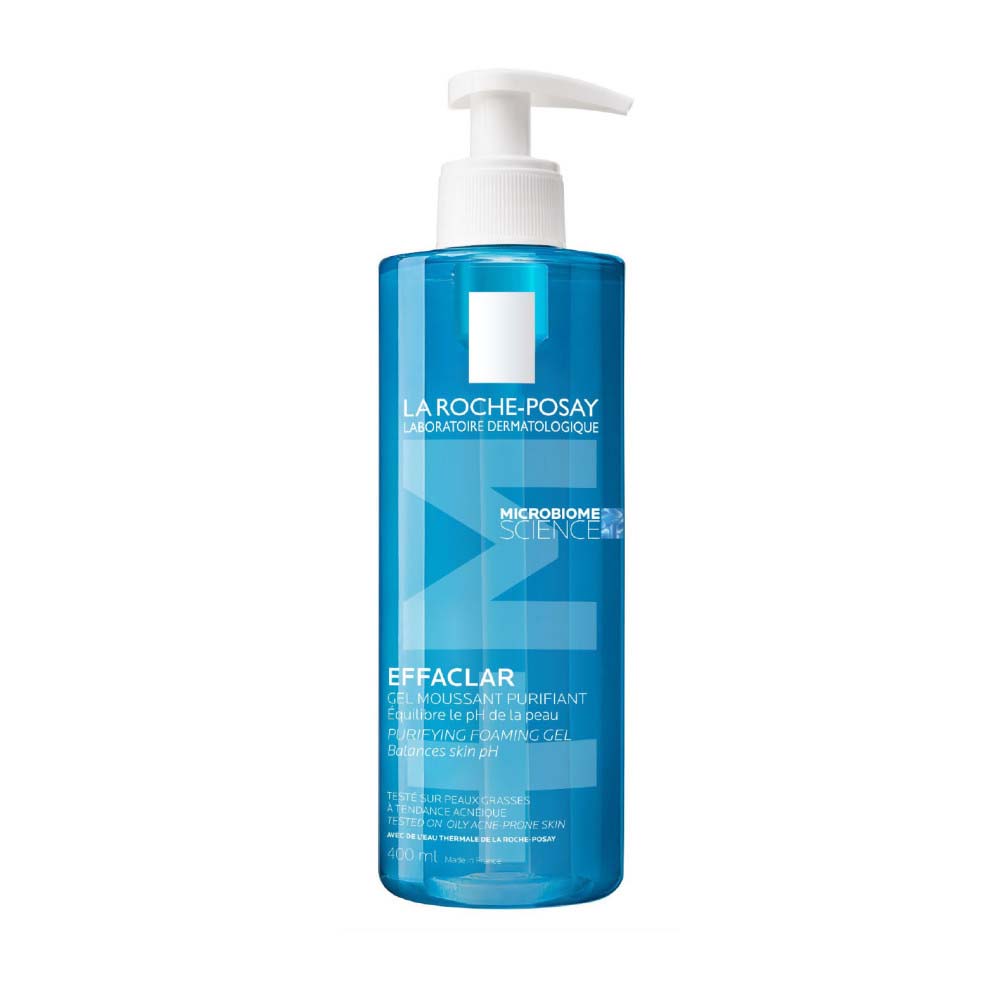 La Roche-Posay Effaclar Gel limpiador facial espumoso piel grasa con tendencia acneica 400 ml