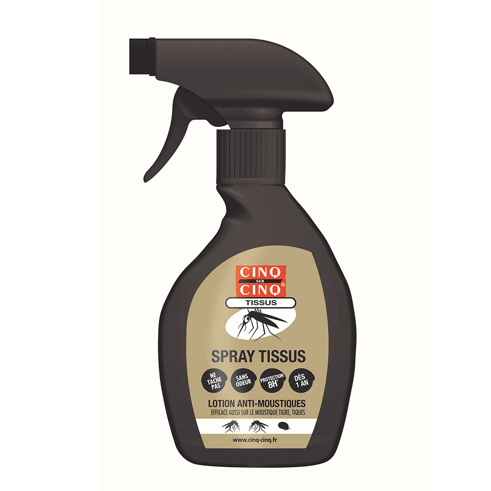Cinq Sur Cinq Spray repelente de mosquitos en tela 250 ml