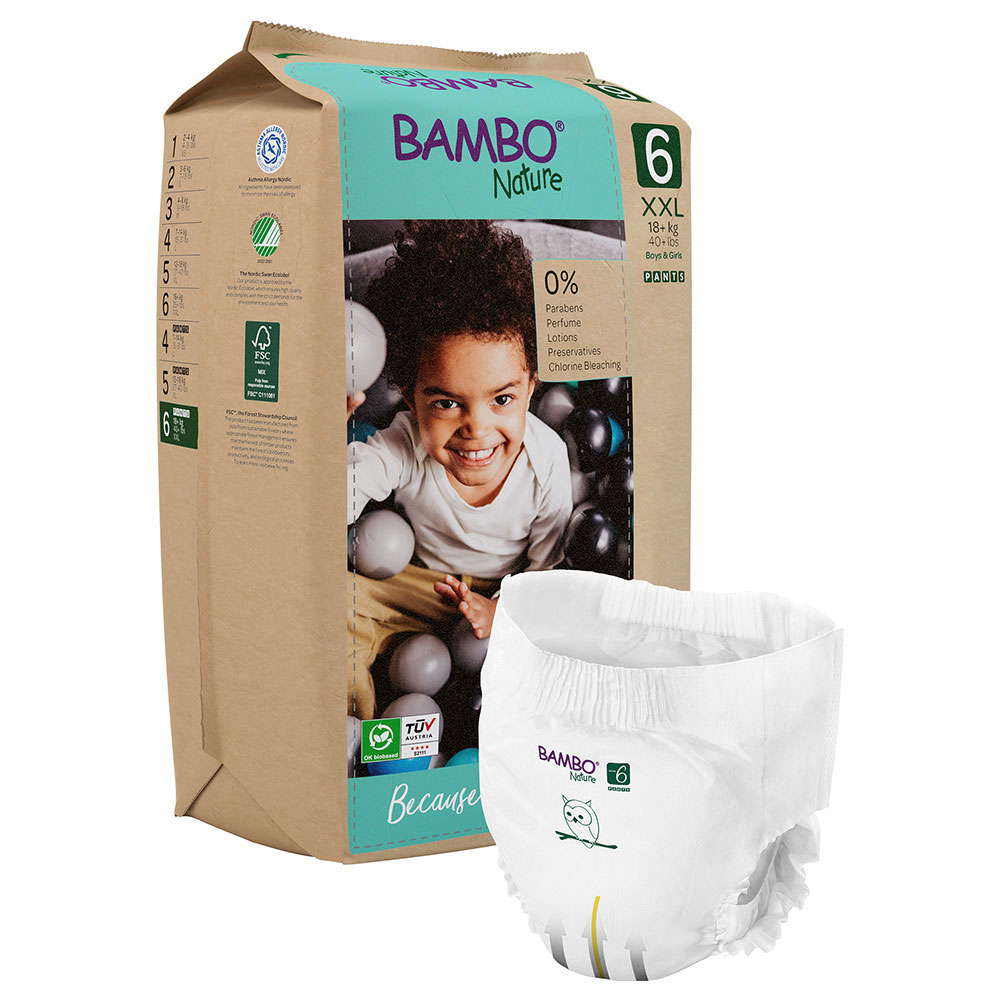 Bambo Nature Pañales Talla 6 18 + kg x18