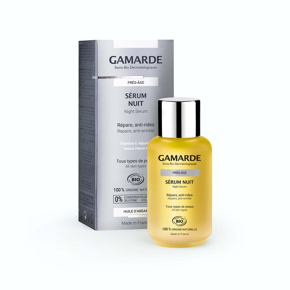 Gamarde Pres-Age Suero reparador nocturno antiarrugas 30 ml