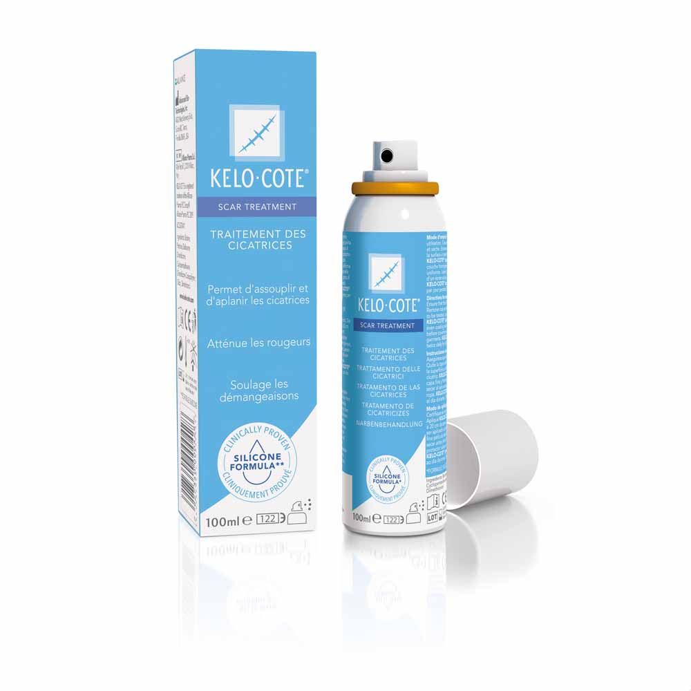 Kelo-cote Spray en gel de silicona para el tratamiento de cicatrices 100 ml