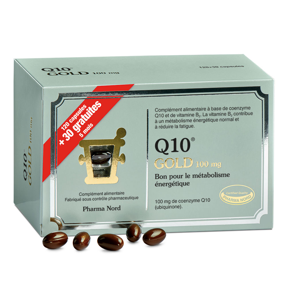 Pharma Nord Q10 Gold 120 + 30 cápsulas