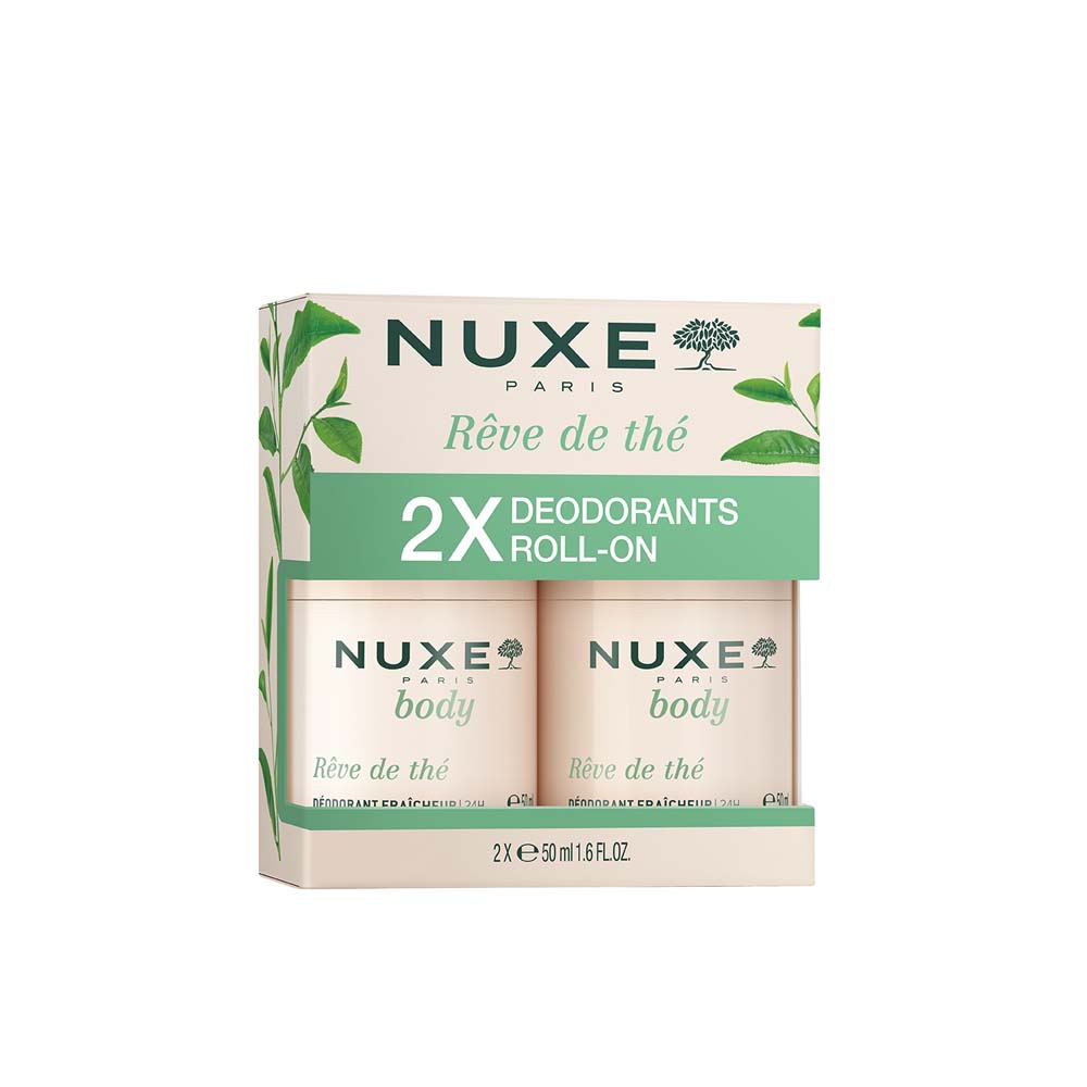 Nuxe Body Rêve de thé® Desodorante roll-on frescor 2 x 50 ml