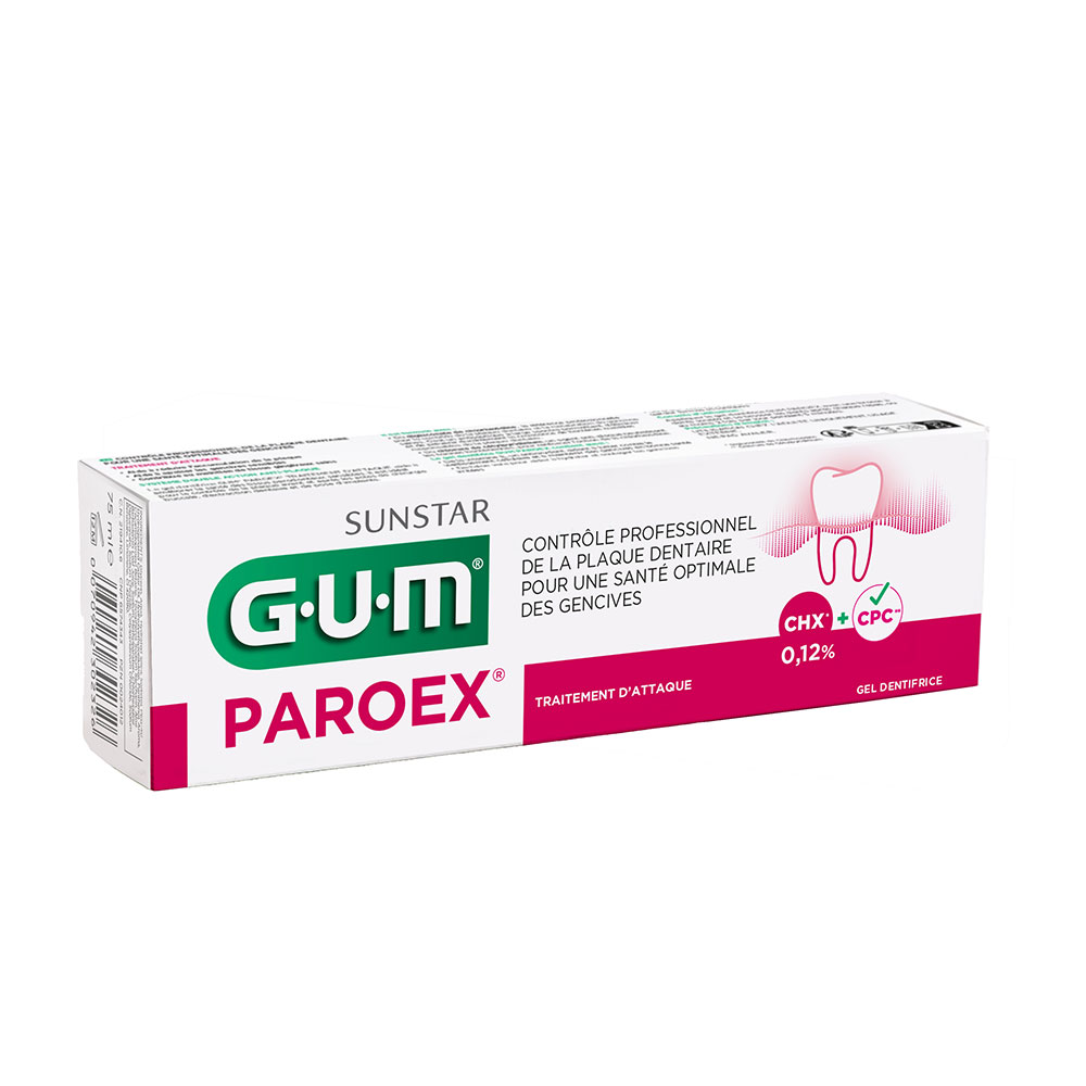 Gum Paorex Gel Dentifrico Antiplaca 75ml