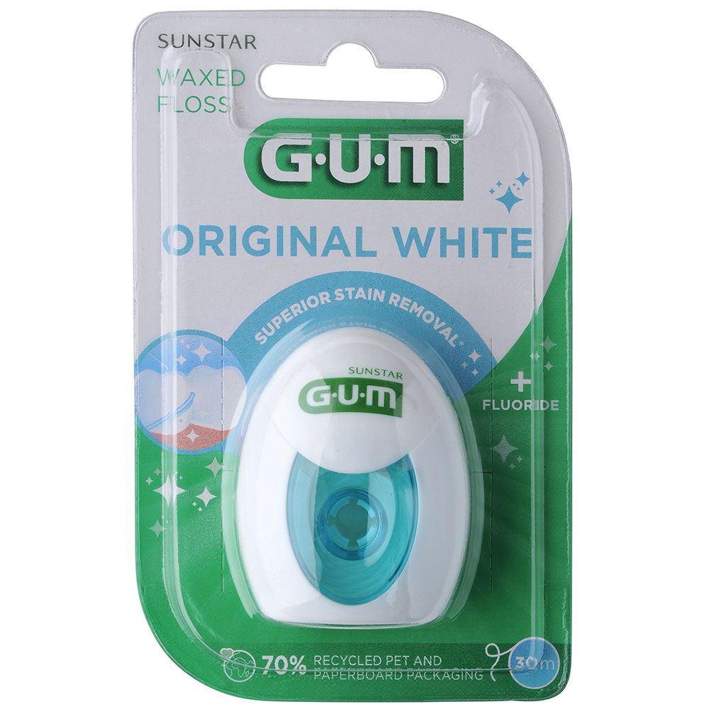 Gum Original White Hilo Dental Blanqueamiento Dental 30m