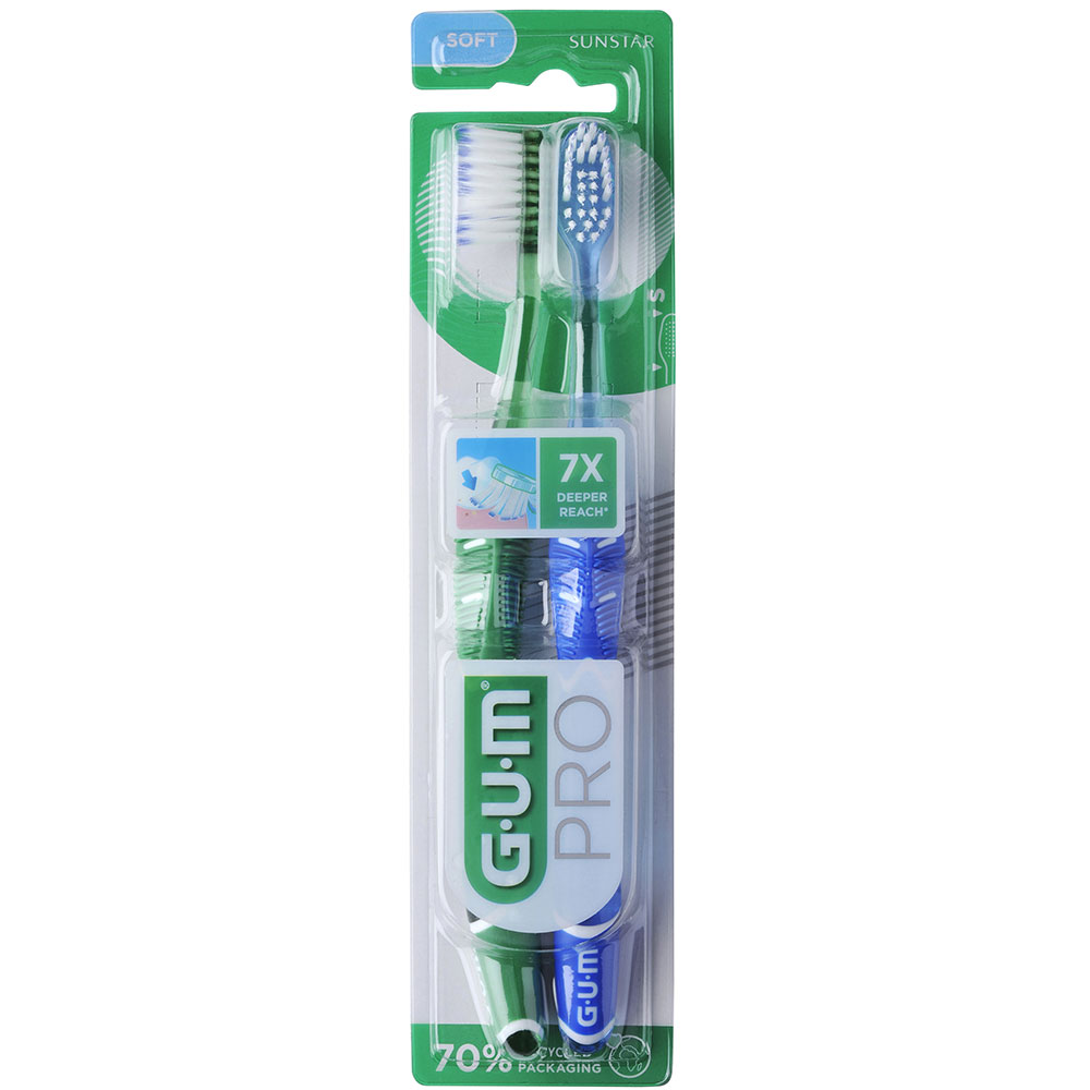 Gum Cepillo de Dientes Technique pro Soft 1525 x2