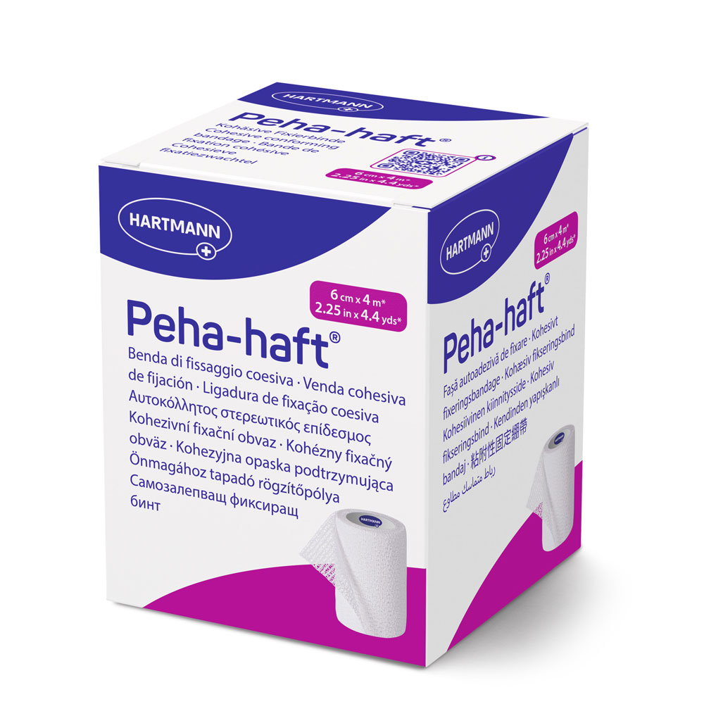 Hartmann Peha Haft Bandas adhesivas 6cmx4m Sin látex x1