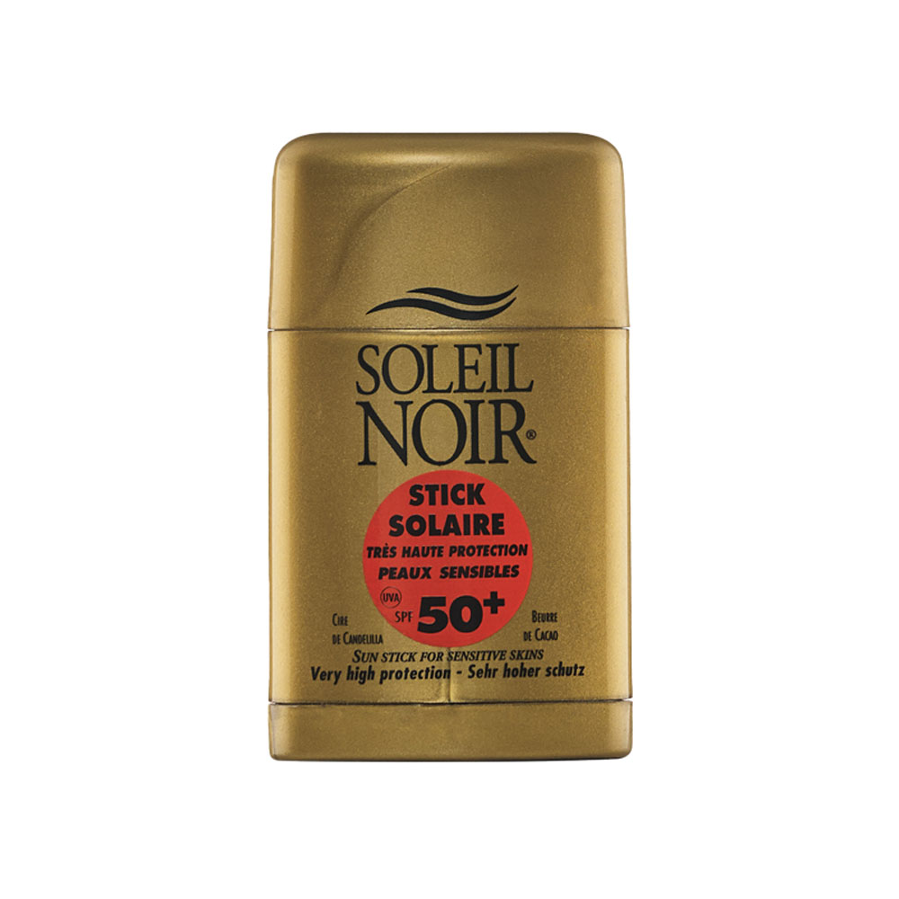 Soleil Noir Stick solar pieles sensibles SPF50+ protección muy alta