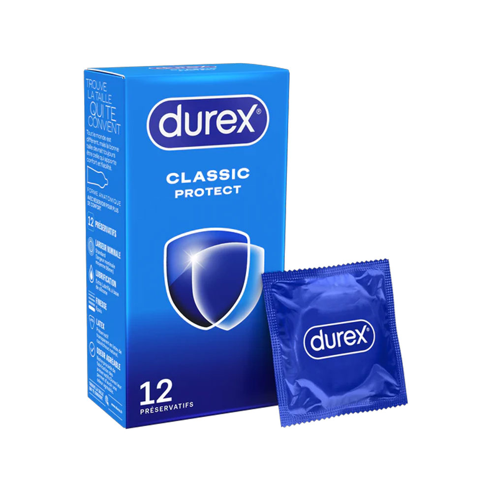 Durex Preservativos Classic Protect 12 unidades