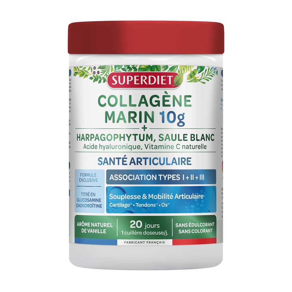 Superdiet Colágeno marino 10 g salud articular 210 g