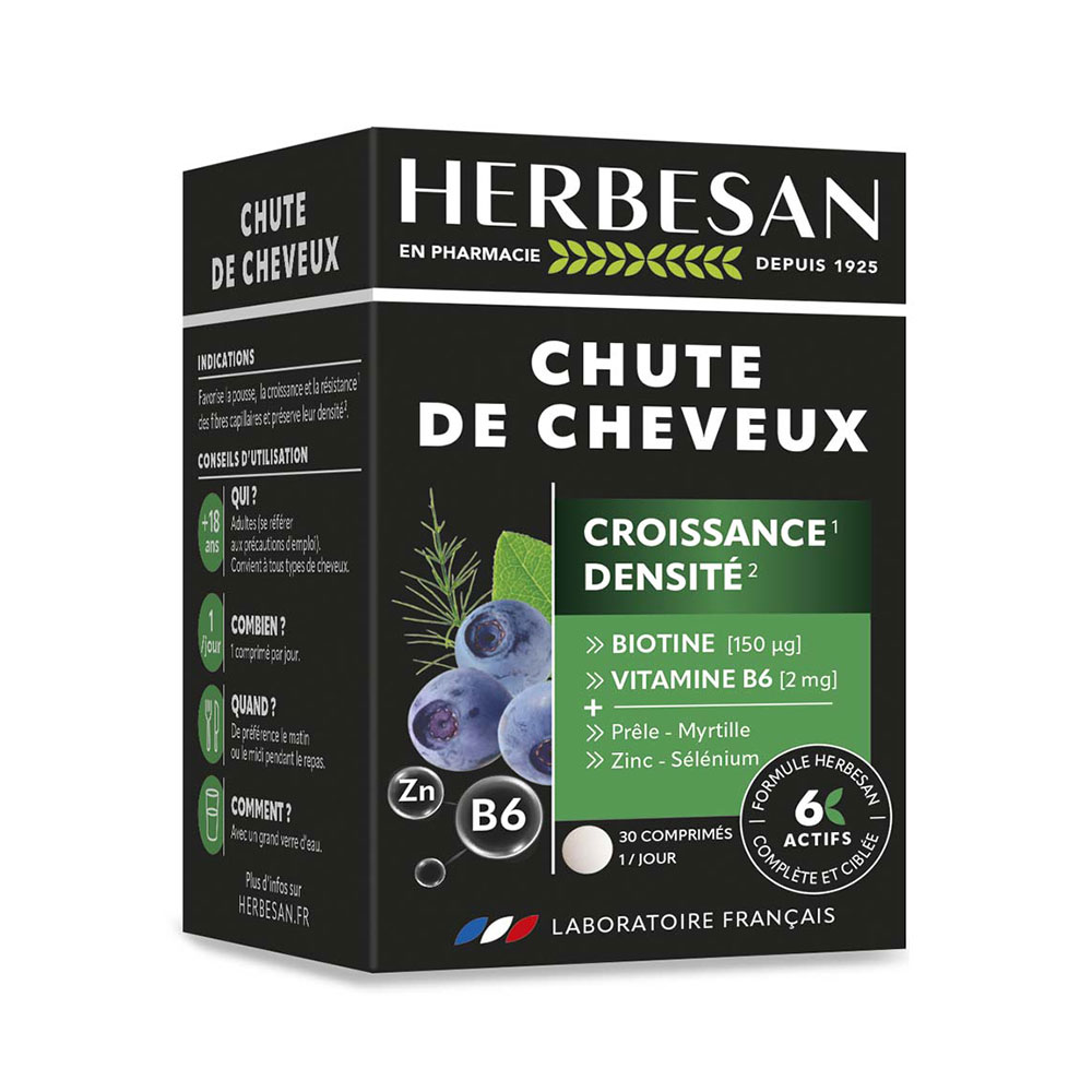 Herbesan Caída del cabello 30 comprimidos