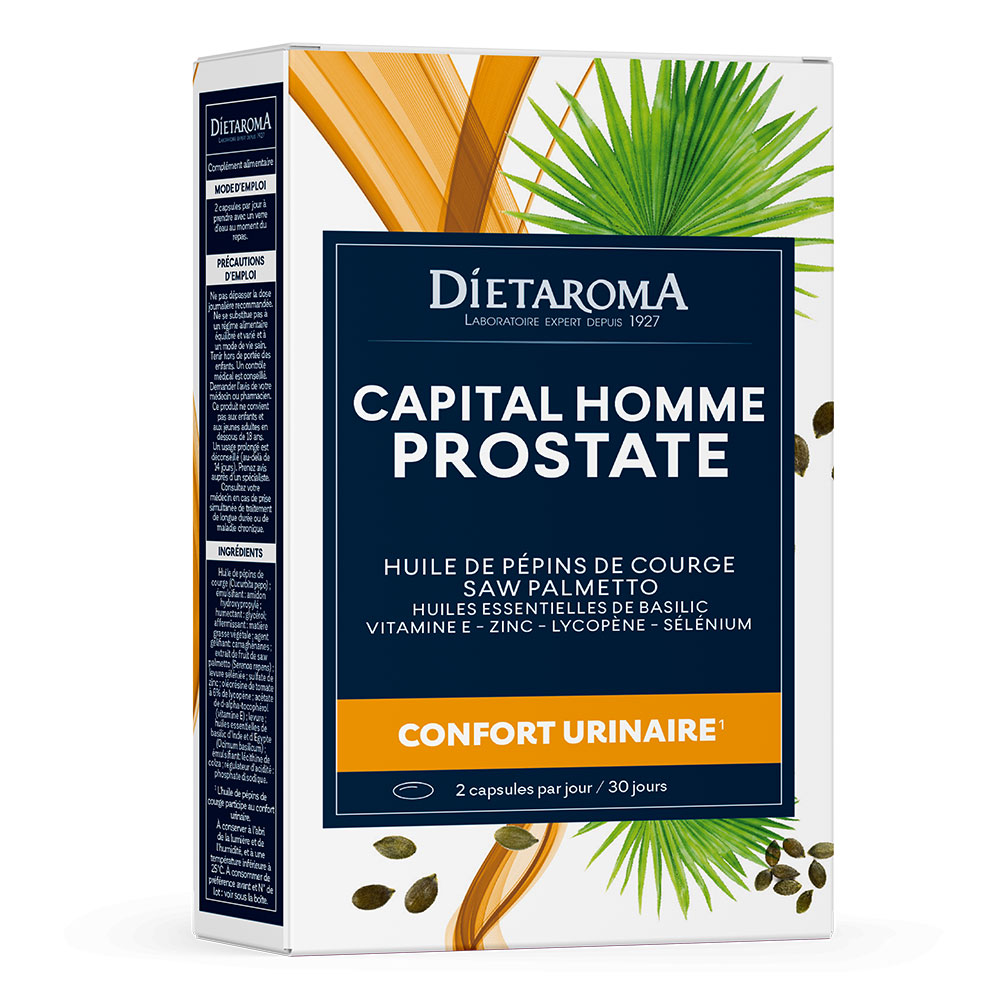Dietaroma Capital Hombre Próstata 60 cápsulas