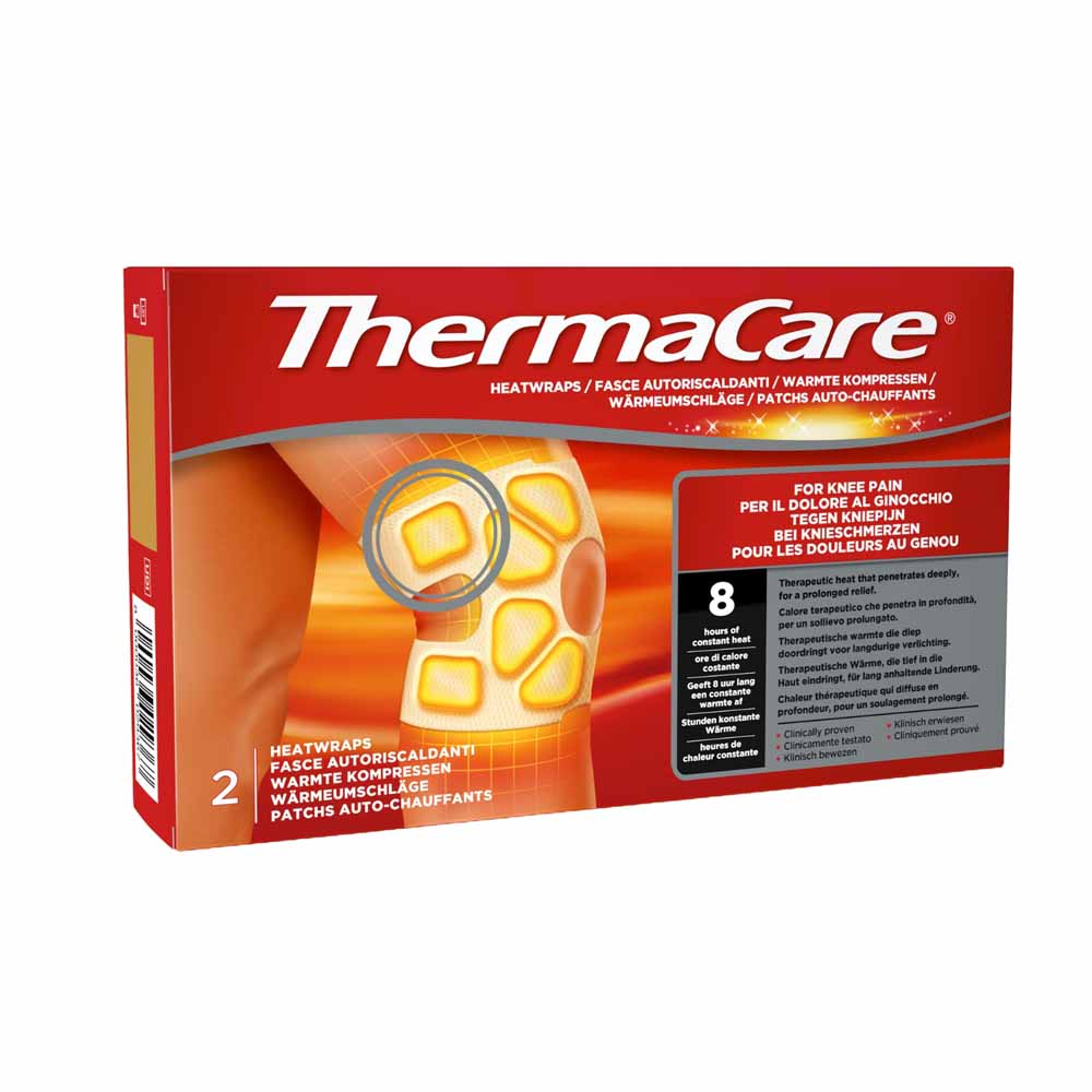Thermacare Parche autocalentable para la rodilla x2